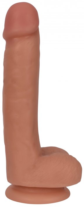 Thinz 7 Inch Slim Dildo With Balls -Light