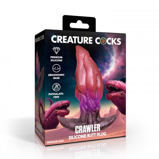 Crawler Silicone Butt Plug