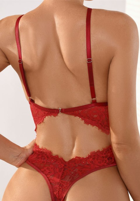 Deep Connections Lace Teddy