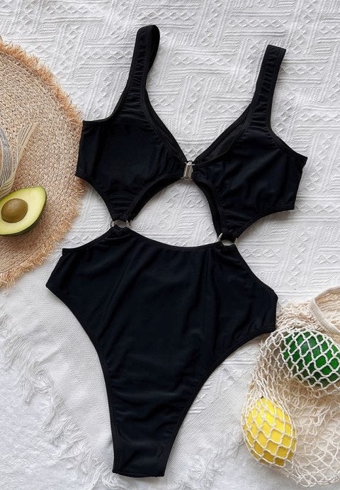 Effortless Summer Cutout One Piece Swimsuit