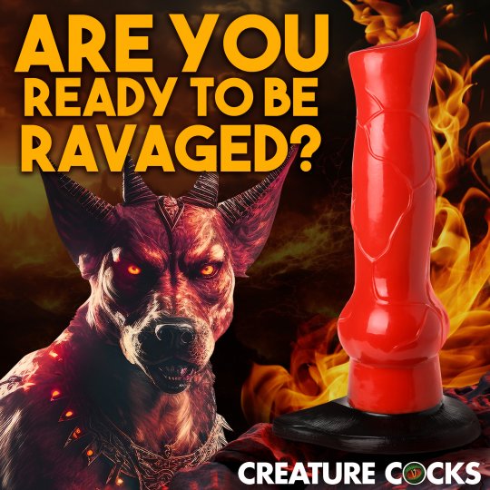 Giant Hell-Hound Canine 3ft Dildo