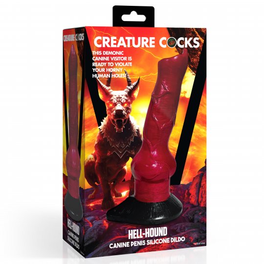 Hell-Hound Canine Penis Silicone Dildo