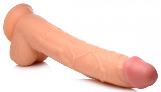 Hung Harry 11.75 Inch Dildo with Balls