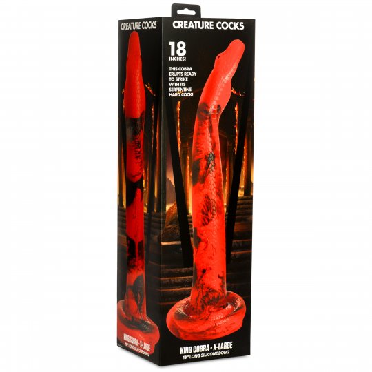 King Cobra Silicone Dildo