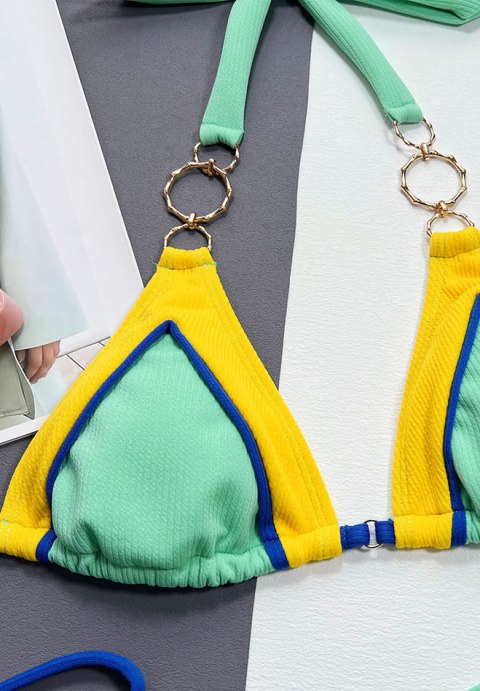 Megan Colorblock 2 Piece Bikini