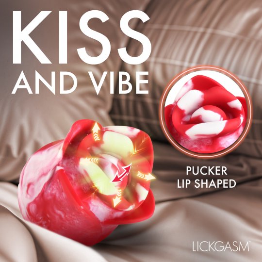 Sweet Kiss Kissing and Vibrating Clitoral Stimulator