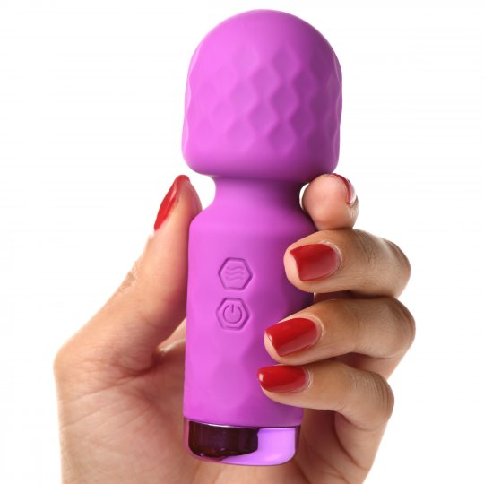 10x Mini Silicone Wand - Purple