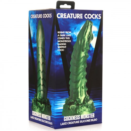 Cockness Monster Lake Creature Silicone Dildo