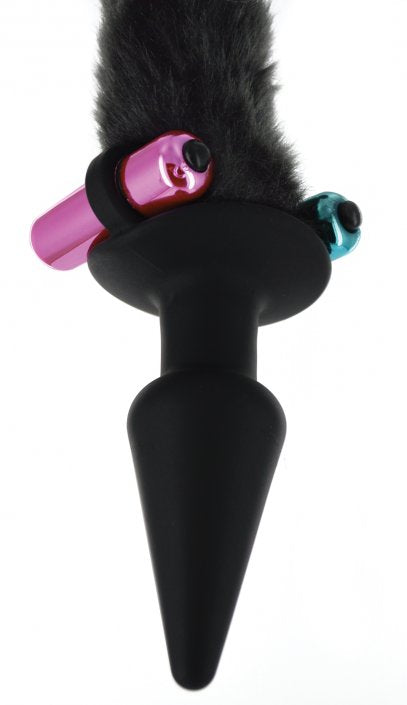 Cat Tail Anal Plug and Mask Set