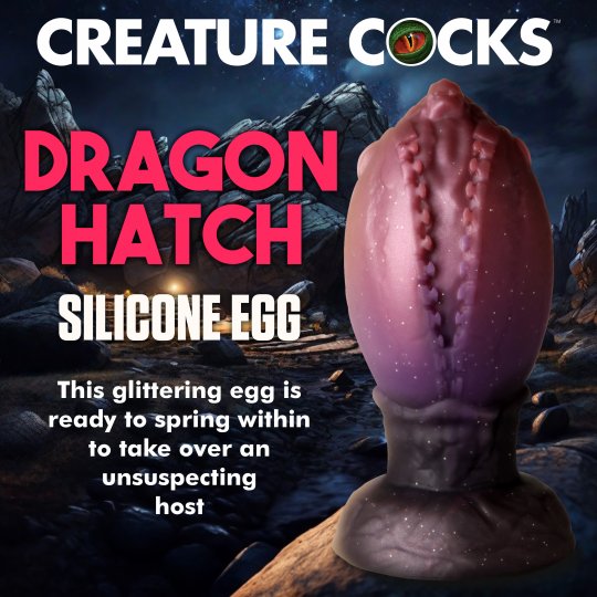 Dragon Hatch Silicone Egg