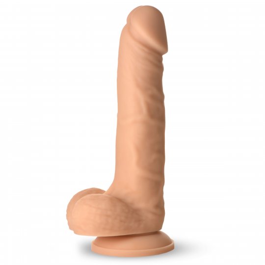 Easy Riders 7 Inch Silicone Dildo with Balls