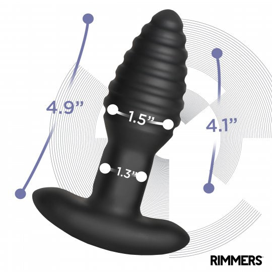 Model-E Vibrating Rimming Plug with Remote