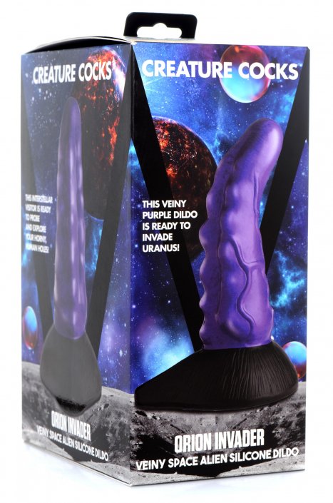 Orion Invader Veiny Space Alien Silicone Dildo