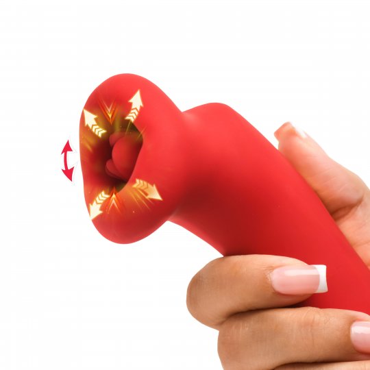 Plump Kiss Sucking and Vibrating Clitoral Stimulator