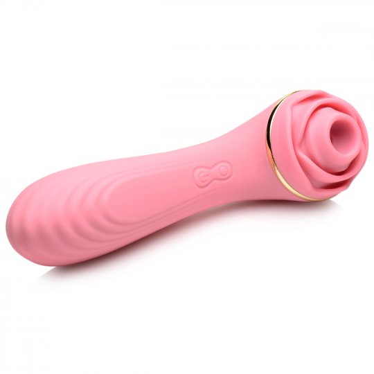 Passion Petals 10X Silicone Suction Rose Vibrator