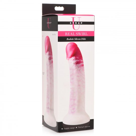 Swirl Realistic Silicone Dildo