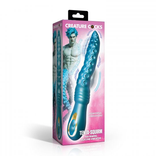 Tenta-Squirm Squirming Silicone Vibrator
