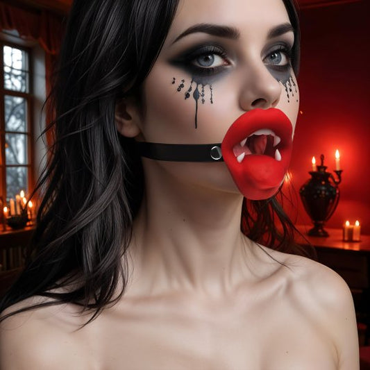 Vampire Vibrating Mouth Gag