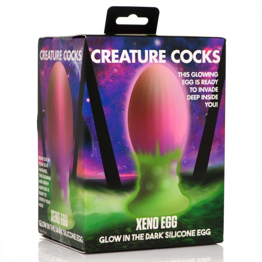 Xeno Egg Glow in the Dark Silicone Egg